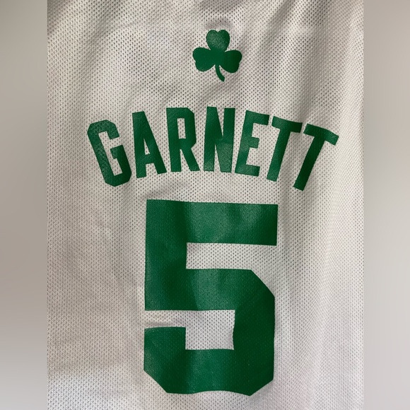 Celtics Garnett Basketball Jersey - Picture 6 of 6